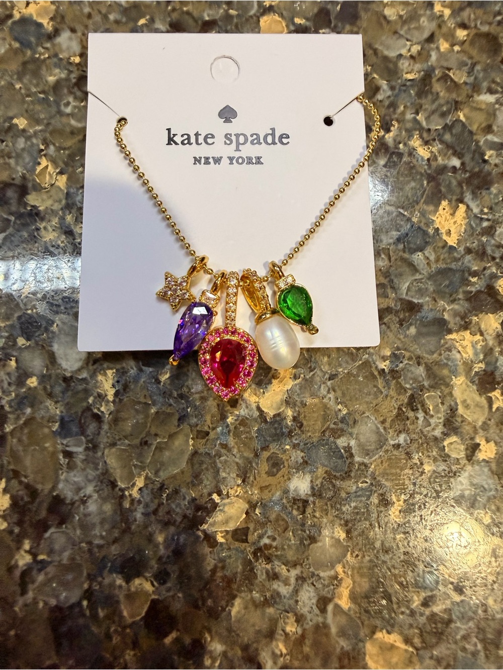 kate spade Light Up The Room Holiday Light Necklace - Picture 2 of 4